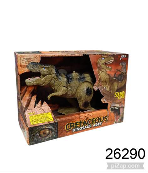 Imagen de DINOSAURIO CAMINA LUZ SONIDO MEDIANO 4.26